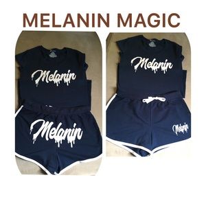 Melanin Magic short set.